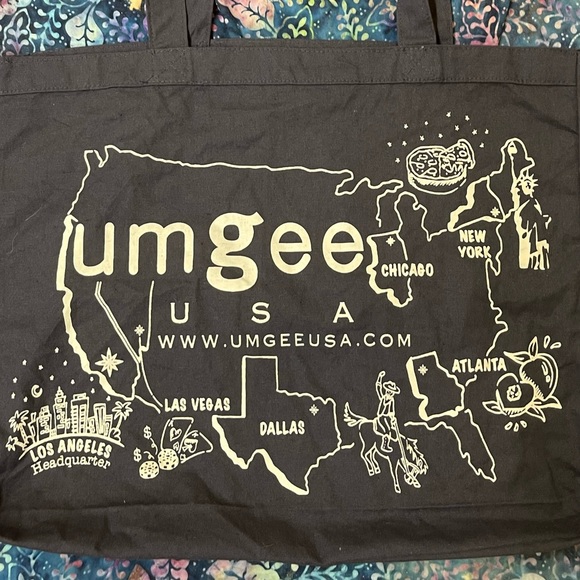 Large Umgee canvas shopping bag - Picture 2 of 4